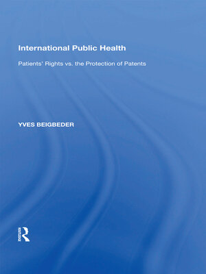 cover image of International Public Health